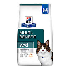 Hill's? Prescription Diet w/d Multi-Benefit Dry Cat Food - Digestive,Weight & Glucose Management