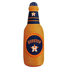 Pets First Houston Astros Plush Bottle Dog Toy
