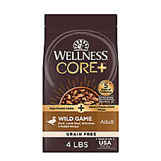 Wellness? CORE+ Freeze-Dried Pieces Adult Dry Dog Food - Grain Free, Wild Game