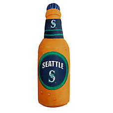 Pets First Seattle Mariners Plush Bottle Dog Toy