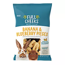 Full Cheeks&trade; Small Pet Banana Blueberry Pieces