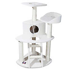 Majestic Pet 48-in Casita Cat Tree, Off White