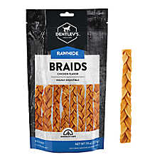 Dentley's? Highly Digestable 7" Braids Dog Chew - Chicken