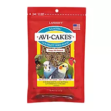 Lafeber's® Avi-Cakes Parakeet & Cockatiel Bird Food - Seed & Pellet Bars