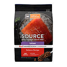 Simply Nourish Source Kitten Food - High Protein, Grain Free, Salmon Recipe