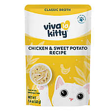 Viva La Kitty? Classic Broth Cat Treat - Grain Free, High Protein, 1.4 Oz