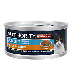 Authority? Everyday Health Indoor Cat Wet Food - 5.5 Oz, Pate, With-Grain