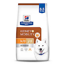 Hill's Prescription Diet k/d + j/d Adult Dry Dog Food - Kidney Care, Joint & Mobility Care, Chicken