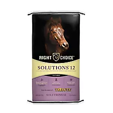 Right Choice® Solutions 12 Textured Horse Feed