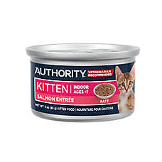 Authority? Everyday Health Indoor Kitten Cat Wet Food - 3 Oz, Pate, With-Grain