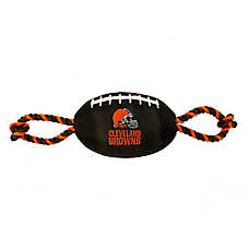 Cleveland Browns Football Rope Dog Toy