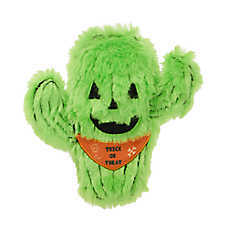Thrills & Chills&trade; Halloween Plush Flattie Cactus Dog Toy
