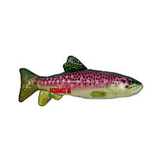 KONG Shieldz Wildz Fish Shaped Dog Toy