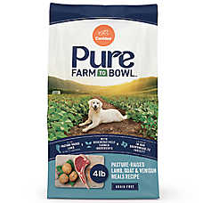 Canidae Pure Farm To Bowl Dog Food - Pasture-Raised Lamb and Goat & Venison Meals Recipe