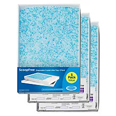 PetSafe® ScoopFree® Crystal Litter Disposable Refill Tray Leak Proof Fresh Scent - 3 Pack""