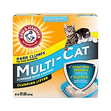 Arm & Hammer&trade; Clumping Multi-Cat Clay Cat Litter - Unscented""