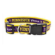 Pets First Minnesota Vikings Satin Collar