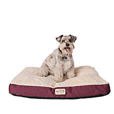 Armarkat Burgundy & Ivory Mat Dog Bed