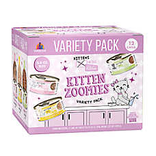 Weruva Cats in the Kitchen Kittens in the Kitchen Kitten Zoomies Wet Cat Food - Variety Pack, 12ct