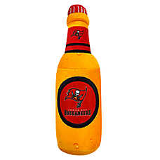 Pets First Tampa Bay Buccaneers Plush Bottle Dog Toy