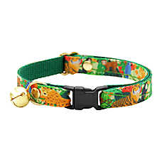 Made By Cleo? Cat Collar - Jungle Vibes