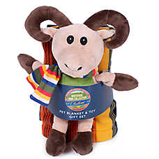 Pendleton Grand Canyon National Park Pet Throw + Long Horn Sheep Pal Toy Gift Set
