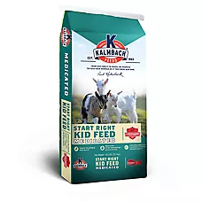 Kalmbach Feeds® Start Right® Medicated Kid Feed - Kid Goat Feed