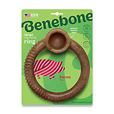 Benebone? Ring Shape Dog Chew Toy Bacon Flavor