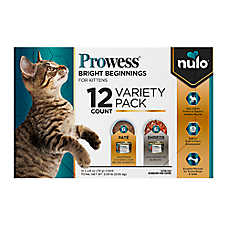 Nulo Prowess Bright Beginning Kitten Wet Food - Natural, Variety Pack, 12 Count