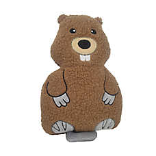 Theo The Beaver Fleece Dog Toy
