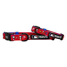 Sassy Woof MLB&trade; x Peanuts&trade; Philadelphia Phillies Dog Collar