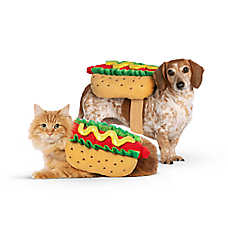 Thrills & Chills? Hot Dog Dog & Cat Costume