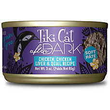 Tiki Cat After Dark Adult Cat Food - High Protein, Soft Pate, 3 Oz