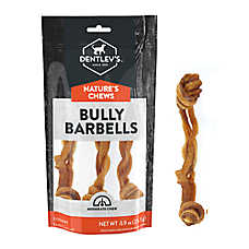 Dentley's? Nature's Chews Bully Barbells Dog Chew - 3 Count