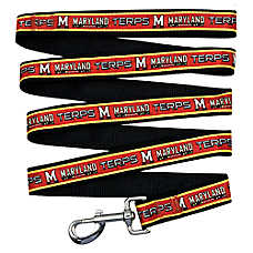 Pets First NCAA Maryland Satin Dog Leash