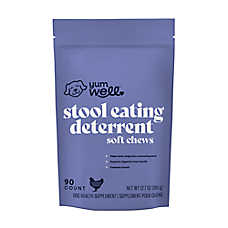 YumWell? Dog Stool Eating Deterrent Soft Chews, Supports Digestive Tract, Chicken Flavor, 90ct