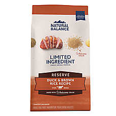 Natural Balance Limited Ingredient Diets Adult Dry Dog Food - Duck & Brown Rice