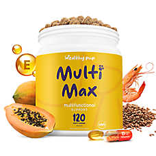 Healthy Pup Dog Multi Max Multifunctional Daily Support Soft Chews, Daily Vitamin, 120 Count
