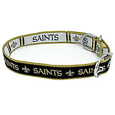 Pets First New Orleans Saints Reversible Dog Collar