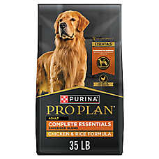 Purina Pro Plan Complete Essentials Shredded Blend Chicken and Rice Dry Dog Food Formula