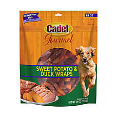 Cadet Gourmet Sweet Potato & Duck Wrapped Dog Treats Duck & Sweet Potato 28 oz