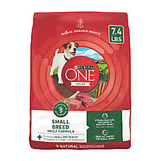 Purina ONE +Plus Small Breed Dry Dog Food - Natural, Lamb