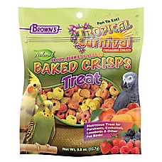 Brown's® Tropical Carnival® Natural Baked Crisps Treats - Fruit Flavor Treat