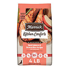 Merrick? Kitchen Comforts Adult Dry Dog Food - Natural, Real Salmon & Brown Rice with Ancient Grains