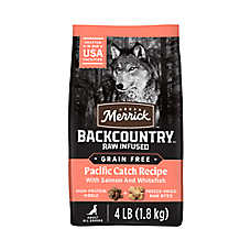 Merrick? Backcountry? Grain Free Adult Dry Dog Food - Natural, Freeze Dried Raw, Salmon & Whitefish