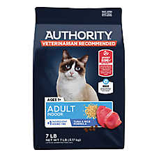 Authority? Everyday Health Indoor Cat Dry Food - Tuna & Rice, With-Grain