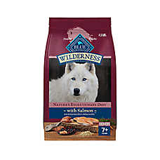 Blue Buffalo Wilderness High Protein, Salmon Senior Dry Dog Food