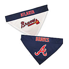 Atlanta Braves MLB Reversible Pet Bandana