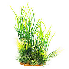 Top Fin? Artificial Landscape Aquariumn Plant - Fish Tank Plant Decor - 8 in