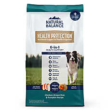 Natural Balance Health Protection Adult Dry Dog Food - Chicken, Brown Rice & Pumpkin